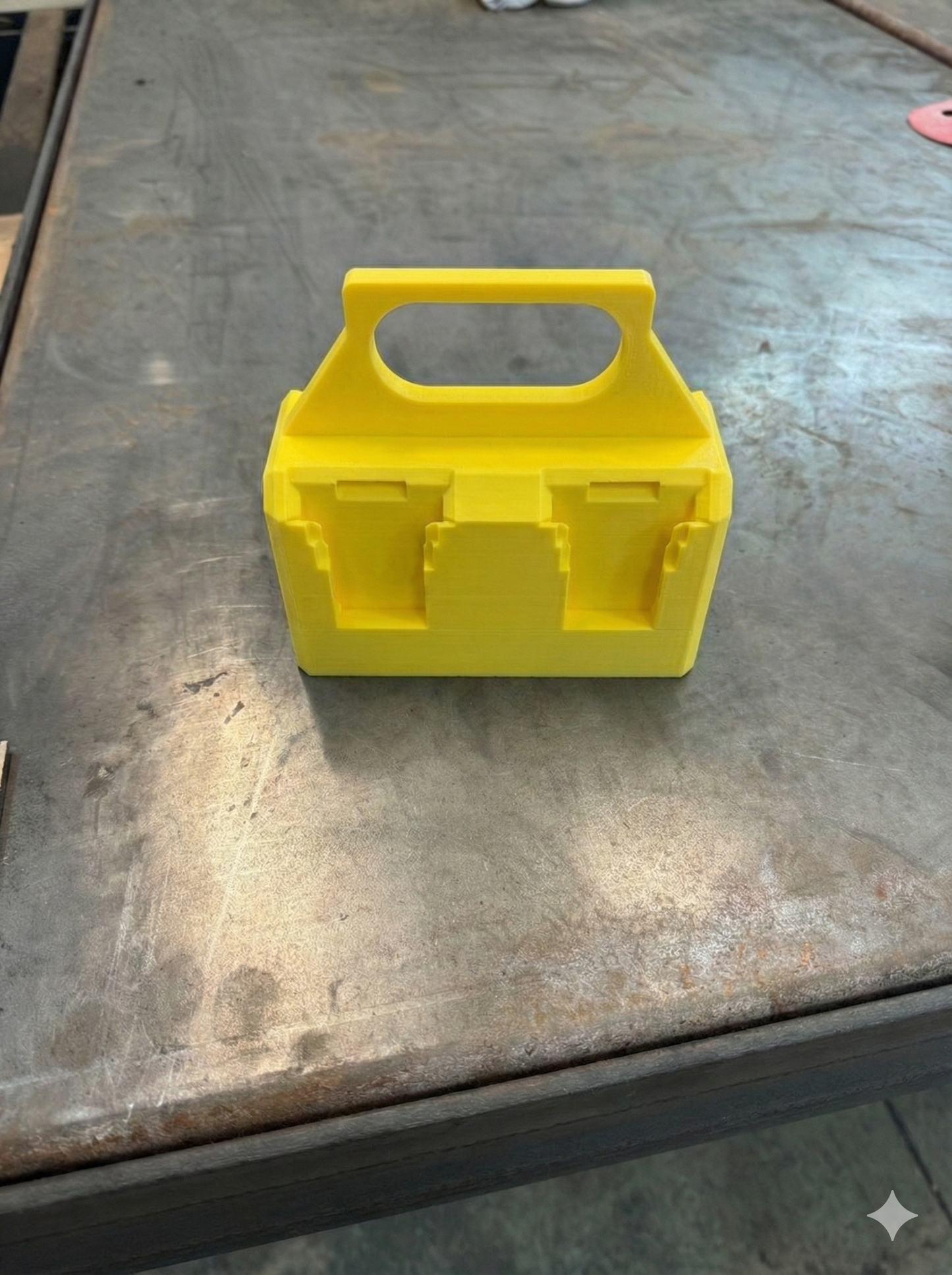 Battery Caddy compatible with DeWalt 20V Batteries | Holds 4 Batteries | Heavy-Duty Storage Organizer