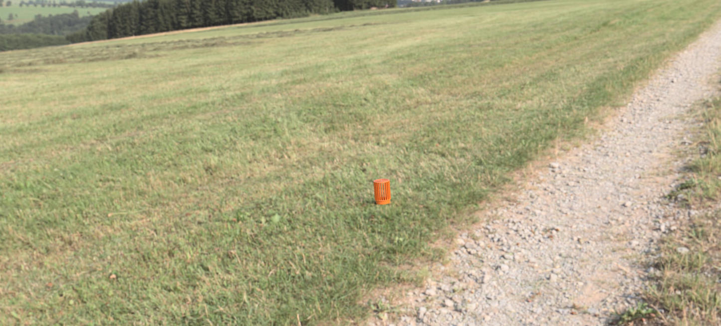 High-Visibility Orange 4" Pipe Drain Guard | Debris Filter for 4-Inch PVC & Culvert Pipes | Durable PETG