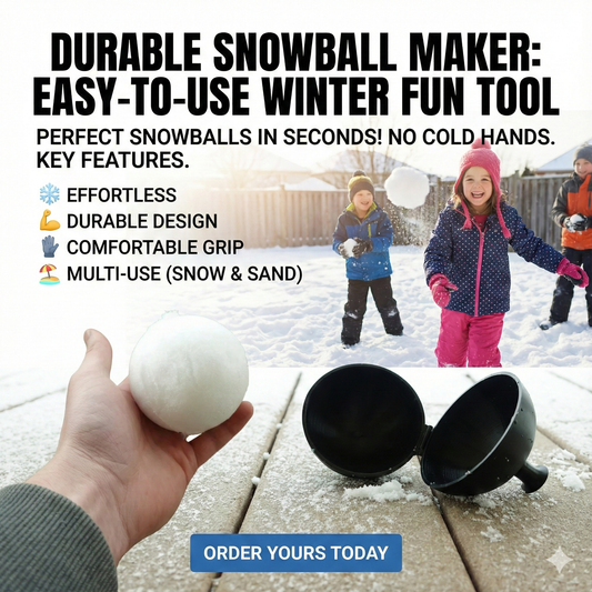 Durable Snowball Maker: Easy-to-Use Winter Fun Tool