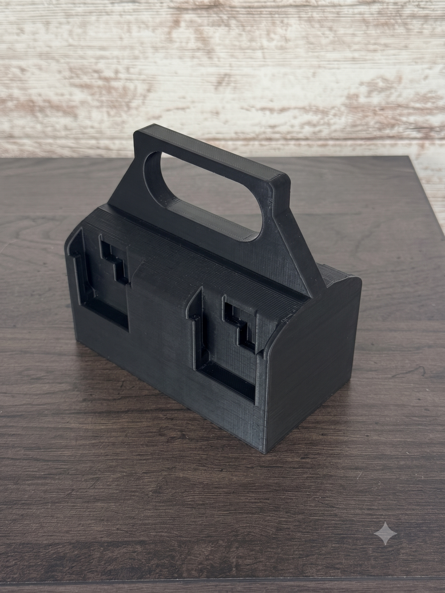 Battery Caddy Compatible with DeWalt 12V Batteries | Holds 4 Batteries | Heavy-Duty Storage Organizer