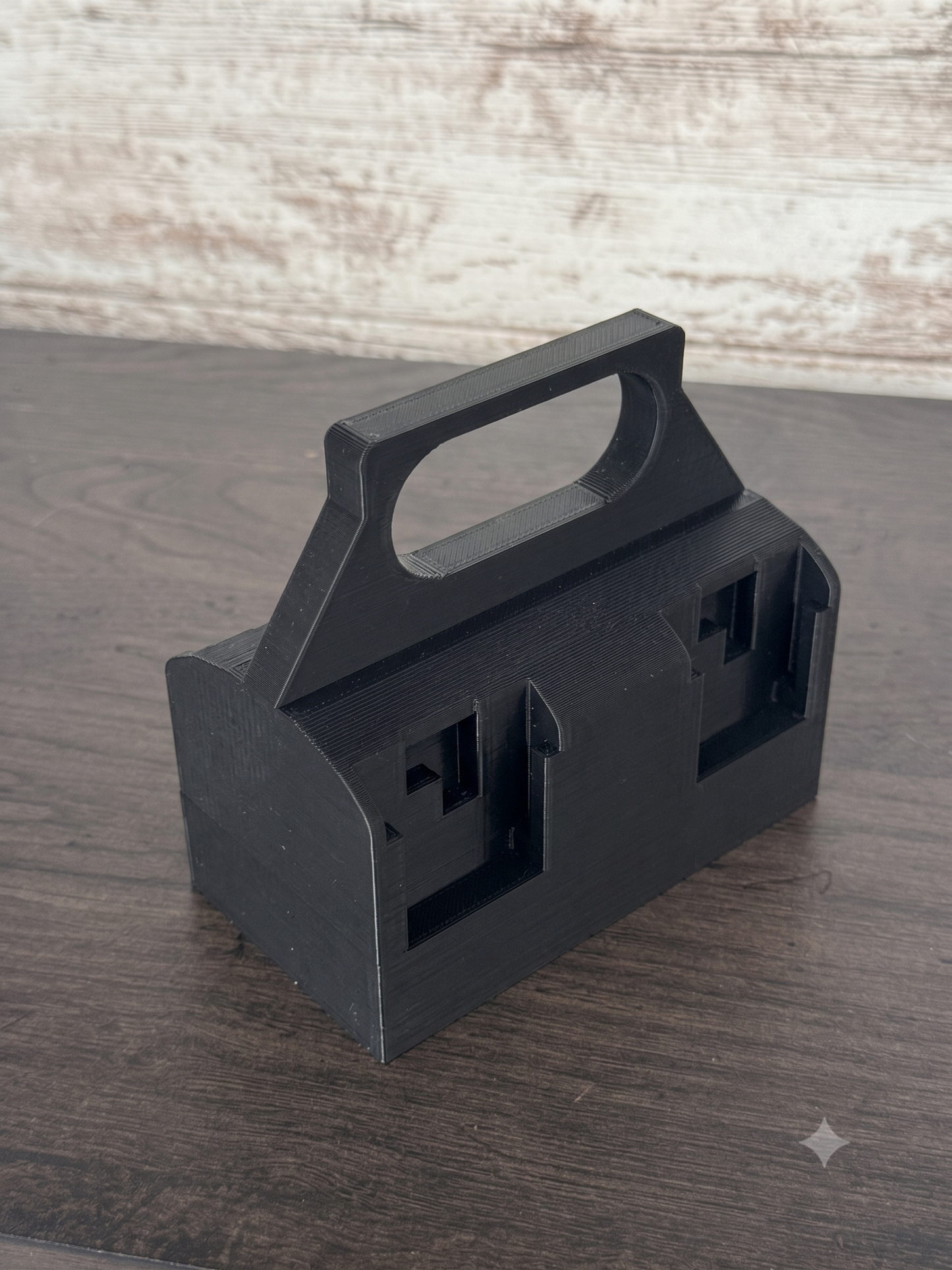 Battery Caddy Compatible with DeWalt 12V Batteries | Holds 4 Batteries | Heavy-Duty Storage Organizer